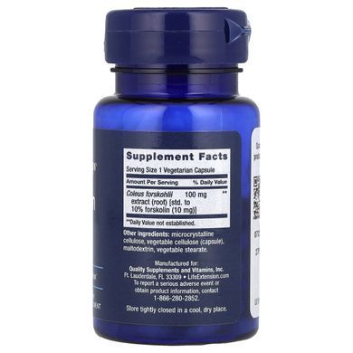 Форсколин поддержка клеточной энергии Life Extension (Forskolin) 10 мг 60 капсул купить в Киеве и Украине