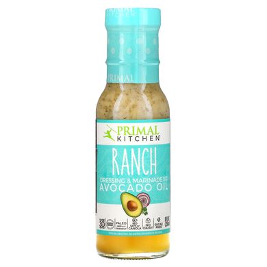 Ранчо соус і маринад з масла авокадо, Ranch Dressing & Marinade Made with Avocado Oil, Primal Kitchen, 236 мл