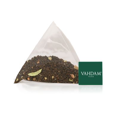 Оригинальный индийский чай масала, Vahdam Teas, 15 чайных пакетиков, 30 г (1,06 унции) купить в Киеве и Украине