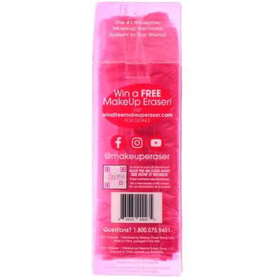 Оригінальний рожевий, одна тканина, MakeUp Eraser, 1 тканина