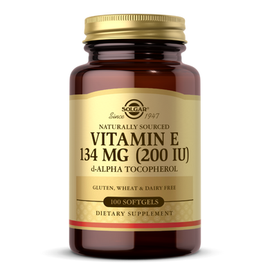 Вітамін E Solgar (Vitamin E) 200 ME 100 капсул