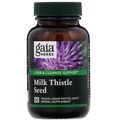 Екстракт розторопші Gaia Herbs (Milk Thistle) 60 капсул