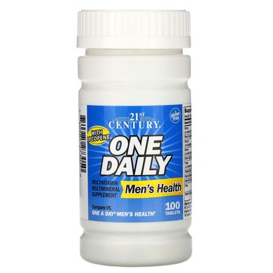 One Daily для чоловічого здоров'я, 21st Century, 100 таблеток