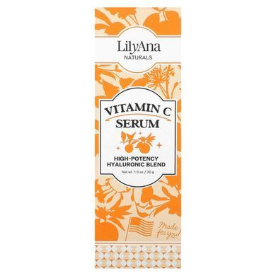 Lilyana Naturals, Сыворотка с витамином C, 30 г (1 унция) купить в Киеве и Украине