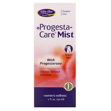 Progesta спрей для догляду за тілом з натуральним прогестероном, Life-flo, 30 мл
