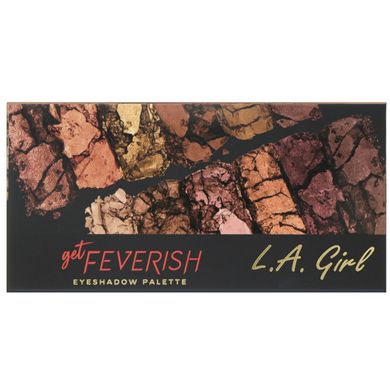 Палітра тіней для повік Get Feverish, L.A. Girl, 1 г (кожен відтінок)