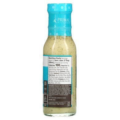 Ранчо соус и маринад из масла авокадо, Ranch Dressing & Marinade Made with Avocado Oil, Primal Kitchen, 236 мл купить в Киеве и Украине