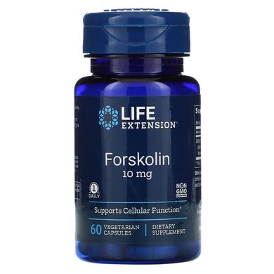 Форсколин Life Extension (Forskolin) 10 мг 60 капсул