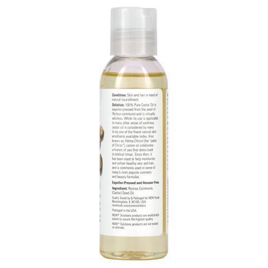 Касторовое масло Now Foods (Castor Oil) 118 мл купить в Киеве и Украине