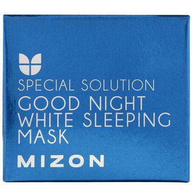 Белая маска для сна для спокойной ночи, Good Night White Sleeping Mask, Mizon, 2,70 жидкой унции (80 мл) купить в Киеве и Украине