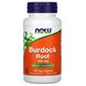 Корінь лопуха Now Foods (Burdock Root) 430 мг 100 капсул фото