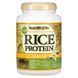 Білок рису-сирцю, з ванільним смаком, NutriBiotic, 1 фунт 5 унцій (600 г) фото