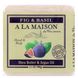 Брускове мило для рук і тіла, Фініки і базилік, A La Maison de Provence, 3,5 унц (100 г) фото
