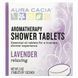 Ароматерапевтические таблетки для душа, расслабляющая лаванда, Aura Cacia, 3 таблетки по 1 унции фото