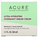 Ультра увлажняющий ночной крем-мечта, Ultra Hydrating Overnight Dream Cream, Acure, 50 мл фото
