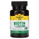 Биотин Country Life (Biotin) 5000 мкг 120 капсул фото