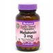 Мелатонін Bluebonnet Nutrition (Melatonin) малиновий смак 3 мг 60 жувальних таблеток фото