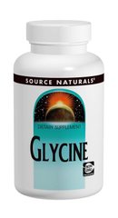 Гліцин, Glycine, Source Naturals, 500 мг, 100 капсул