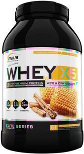 Genius Nutrition, Whey-X5, Ванільний мед, 2000 г купить в Киеве и Украине