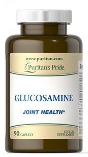 Глюкозамин, Glucosamine, Puritan's Pride, 90 таблеток купить в Киеве и Украине
