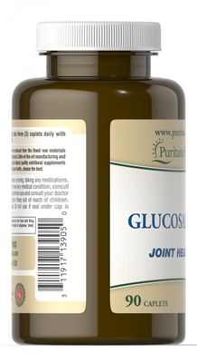 Глюкозамін, Glucosamine, Puritan's Pride, 90 таблеток