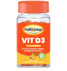 Вітамін Д для дорослих Haliborange (Adult Vitamin D3) 45 жувальних цукерок