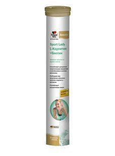 Бьюти Спорт Леди L-карнитин+Биотин Doppel Herz (Beauty Sport Lady) 15 шипучих таблеток со вкусом лимона купить в Киеве и Украине