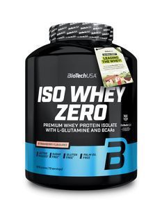 Biotech, Iso Whey Zero, Полуниця, 1816 г