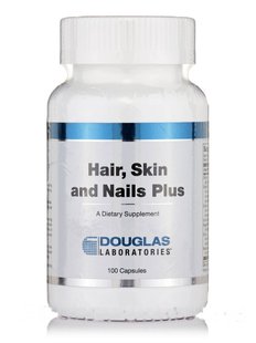 Витамины для волос кожы и ногтей Douglas Laboratories (Hair Skin and Nails Plus) 100 капсул купить в Киеве и Украине