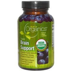 Органіка, підтримка мозку, Irwin Naturals, 60 таблеток