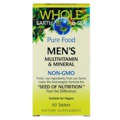 Вітаміни та мінерали для чоловіків Natural Factors (Multivitamin & Mineral) 60 таблеток