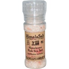 Розовая морская соль, перезаправляемая мельничка, HimalaSalt, 4 унции (113 г) купить в Киеве и Украине