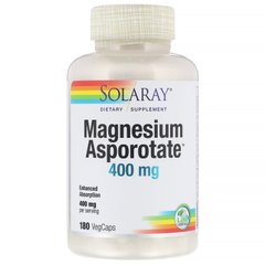 Магній аспартат Solaray (Magnesium) 180 капсул