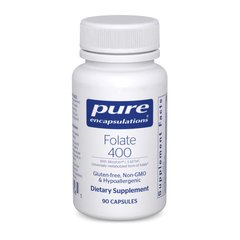 Фолат Pure Encapsulations (Folate) 400 мкг 90 капсул