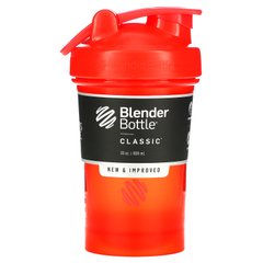 Пляшка, класична з петелькою, червоний, Blender Bottle, 591 мл