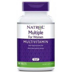 Мультивітамінний комплекс для жінок Natrol (Multiple for Women Multivitamin) 90 таблетки
