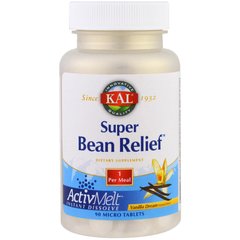 Super Bean Relief, ванильный сон, KAL, 90 микротаблеток купить в Киеве и Украине