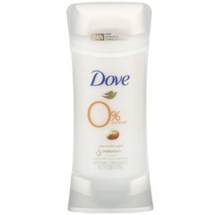 Dove, Дезодорант з 0% алюмінію, олія ши, 2,6 унції (74 г)