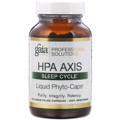 Вітаміни для сна, HPA Axis, Sleep Cycle, Gaia Herbs Professional Solutions, 120 капсул