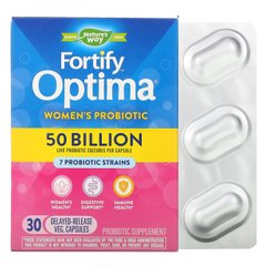 Пробіотики для жінок Nature's Way (Fortify Optima Probiotic Womens) 50 млрд 30 капсул