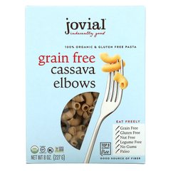 Jovial, 100% органічні макаронні вироби без глютена, щиколотки маніоки без зерна, 8 унцій (227 г)