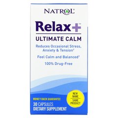Абсолютний спокій, Relaxia, Ultimate Calm, Natrol, 30 капсул