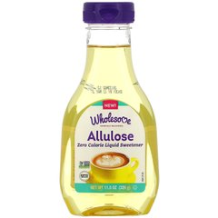 Wholesome, Allulose, рідкий підсолоджувач з нульовою калорійністю, 11,5 унцій (326 г)