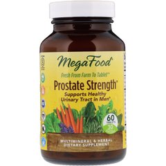 Здоров'я простати, Prostate Strength, MegaFood, 60 таблеток