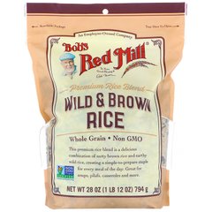 Дикий и коричневый рис Bob's Red Mill (Wild & Brown Rice) 794 г купить в Киеве и Украине