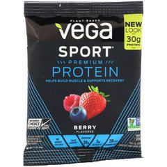 Рослинний протеїн Vega (Vega Sport) 43 г з ягідним смаком