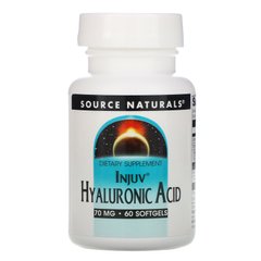 Гиалуроновая кислота Source Naturals (Hyaluronic Acid) 70 мг 60 капсул купить в Киеве и Украине