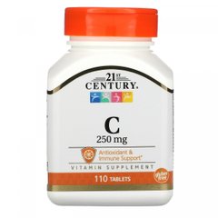 (ТЕРМІН!!!) Вітамін С 21st Century (Vitamin C) 250 мг 110 таблеток