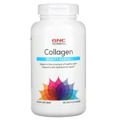 Жіночий колаген, Women's Collagen, Beauty Basics, GNC, 180 капсул