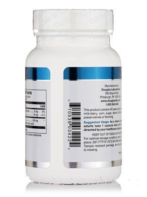 R-Lipoic Acid stabilized Douglas Laboratories (R-Lipoic Acid) 60 vegetarian capsules.